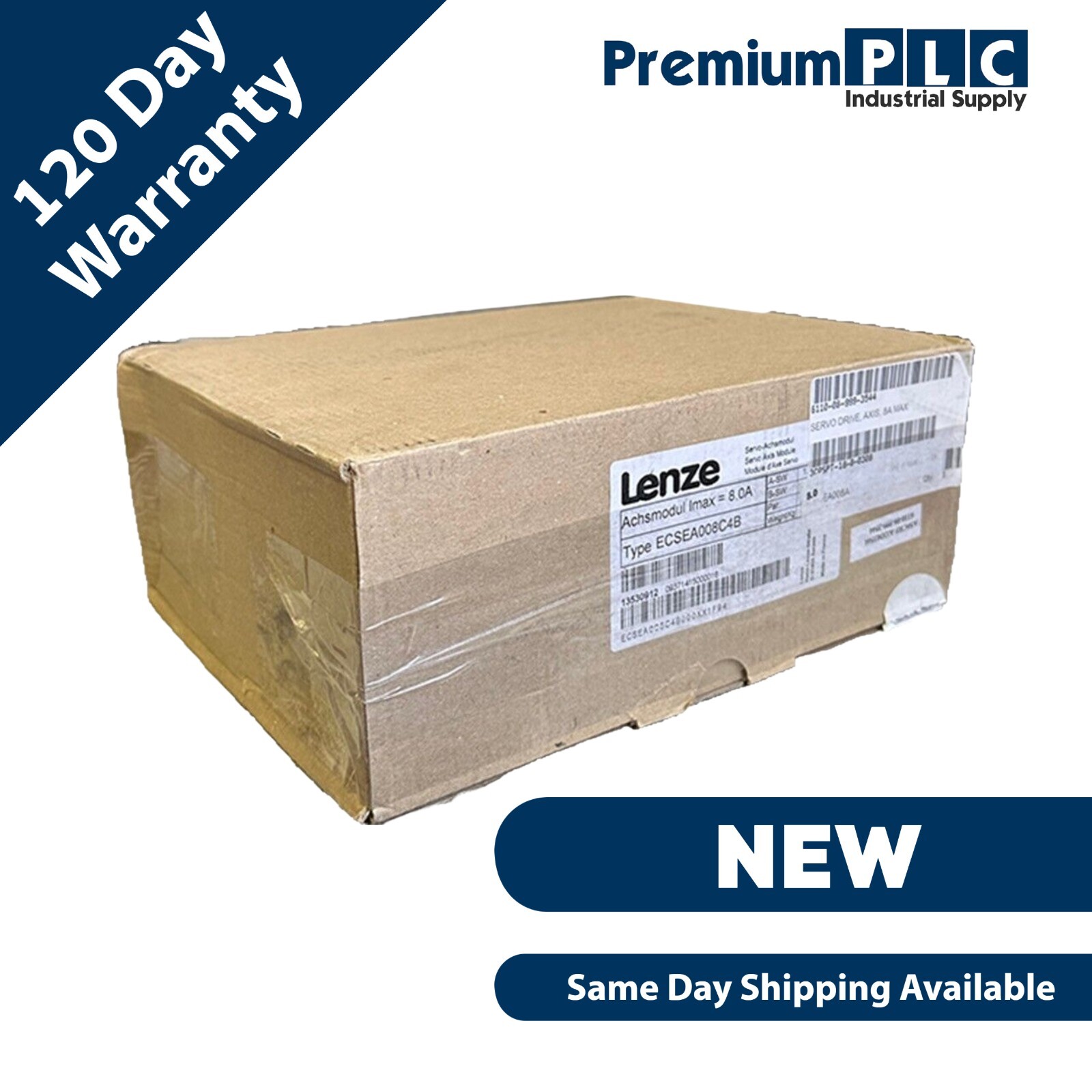 Used NEW LENZE ECSEA008C4B ECS SERVO AXIS MODULE 8A 13530912 ECSEA008C4B000XX1F94