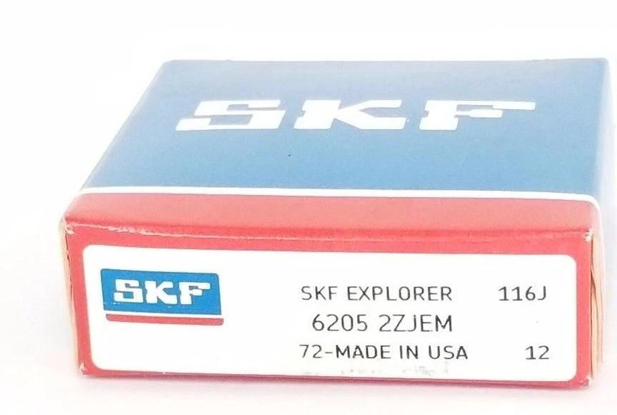 Used NIB SKF EXPLORER 6205 2ZJEM SINGLE ROW BALL BEARING