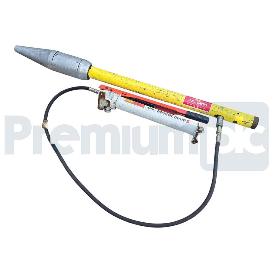 Used Maxcess Tidland Mark I Roll Saver Hydraulic Core Restorer Tool 5" 700042 USED
