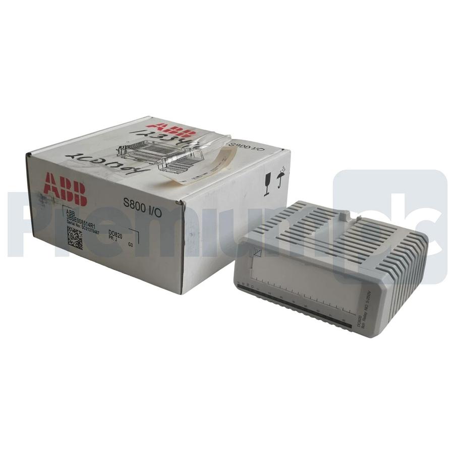 ABB S800 I/O 3BSE008514R1 DO820 Digital Output Module 8-Ch Relay PR:J G3 NSMP