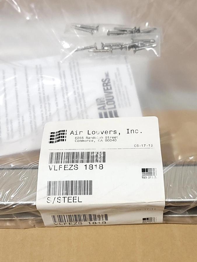 NEW POWELL AIR LOUVERS VLF-EZ-18X18 MECHANICAL SUBASSEMBLY H157047 VLF-EZ