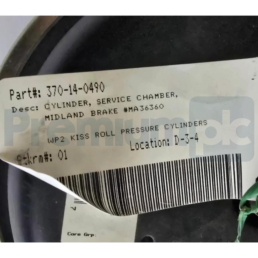 Midland Brake MA36360 Type 36 Air Brake Service Chamber Cylinder 370-14-0490 NEW