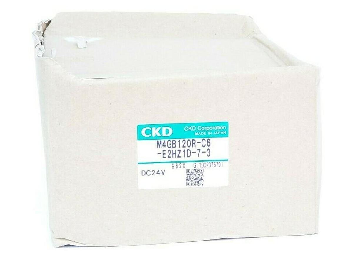 Used NIB CKD M4GB120R-C6-E2HZ1D-7-3 DISCRETE VALVE MANIFOLD ASSEMBLY M4GB120RC6E2HZ1D