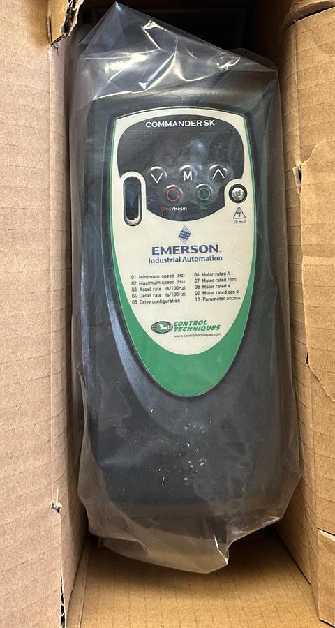 Used CONTROL TECHNIQUES SKB3400075 / 11410300403001 Commander SK DRIVE 1HP/.75kW NSMP