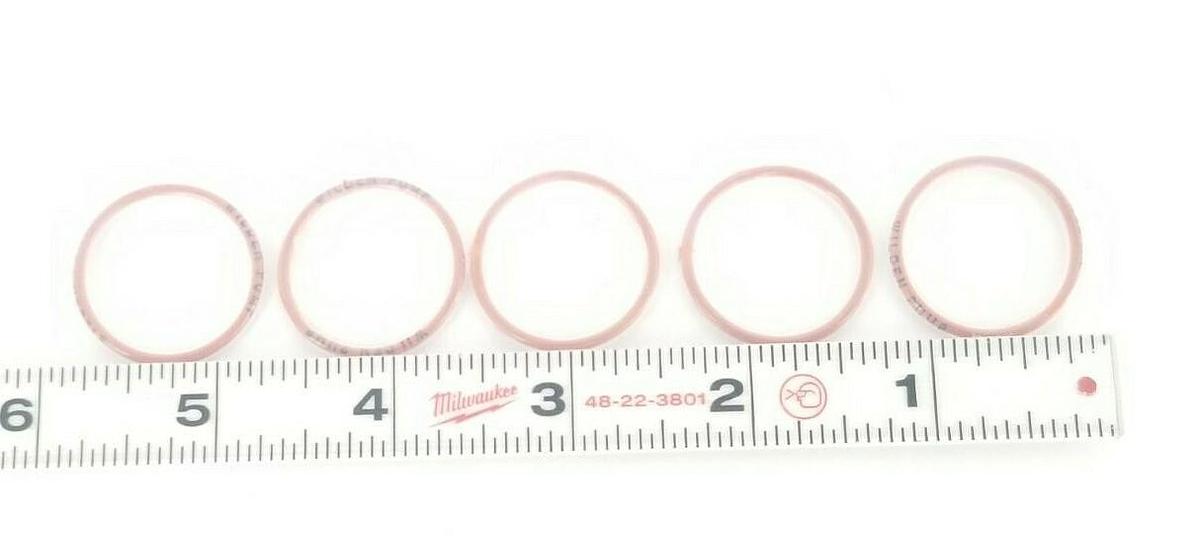 LOT OF 5 NEW WILDEN TFE 110B O-RINGS TFE110B
