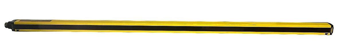 Used BANNER MSR4824Y MINI-SCREEN SAFETY LIGHT CURTAIN RECEIVER 19mm 48''