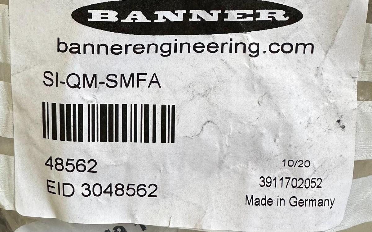 Used NEW BANNER SI-QM-SMFA / SIQMSMFA SAFETY INTERLOCK 63mm 48562