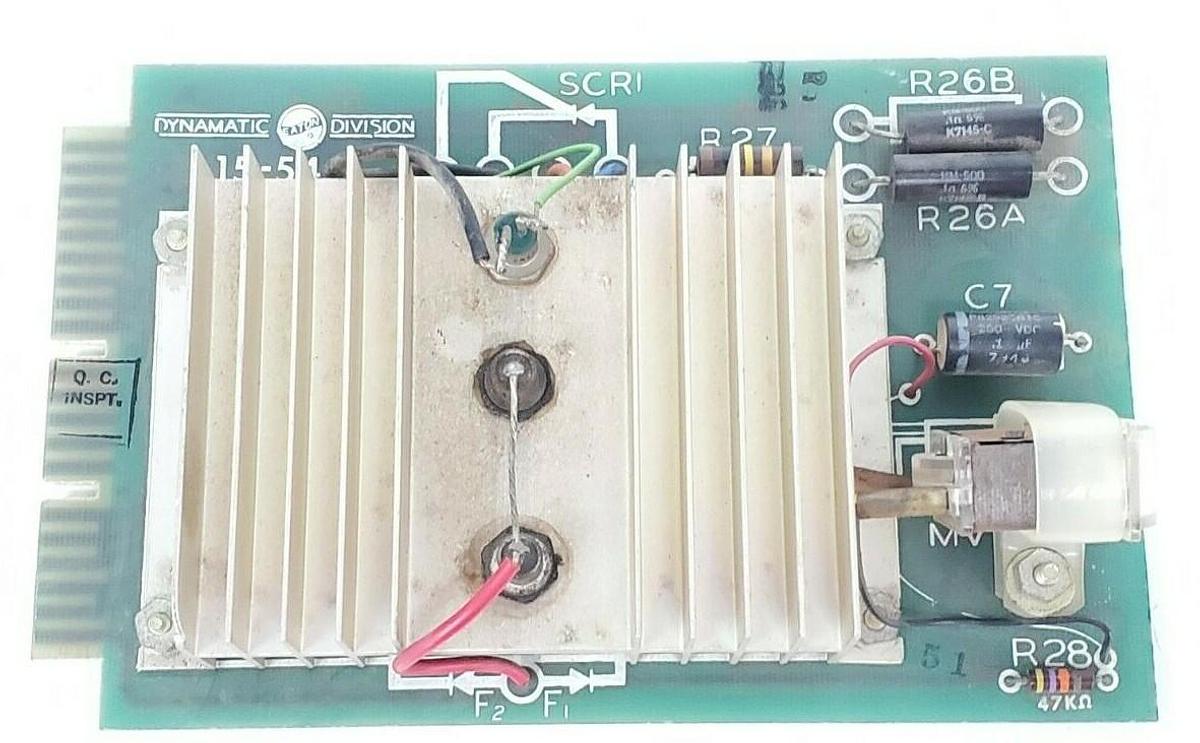 Used EATON DYNAMIC DIVISION 15-54-1 POWER BOARD 15541