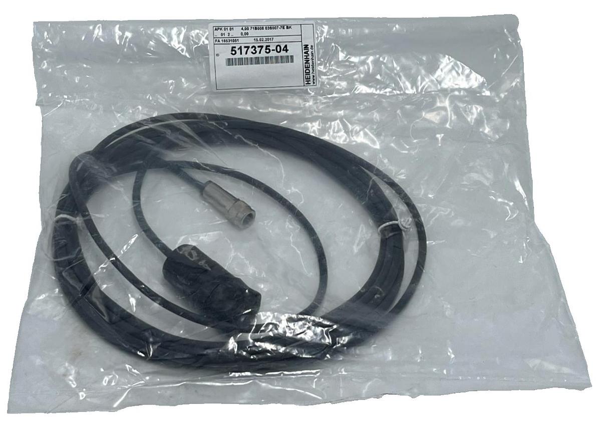 Used Heidenhain 517375-04 4m Adapter Cable | Genuine OEM CNC Interface Cable