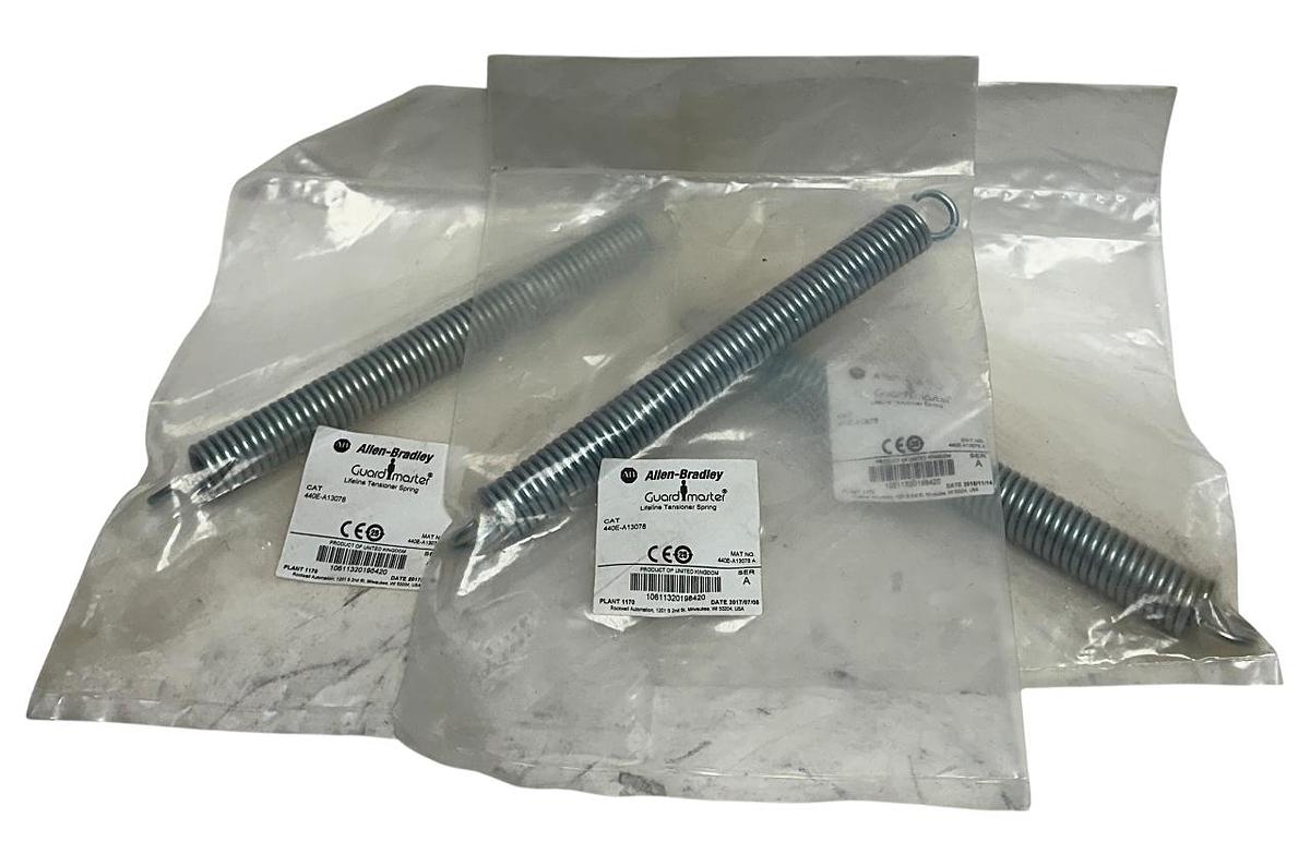 3 ALLEN BRADLEY 440E-A13078 /A Guardmaster LIFELINE TENSIONER SPRINGS OEM NSFS