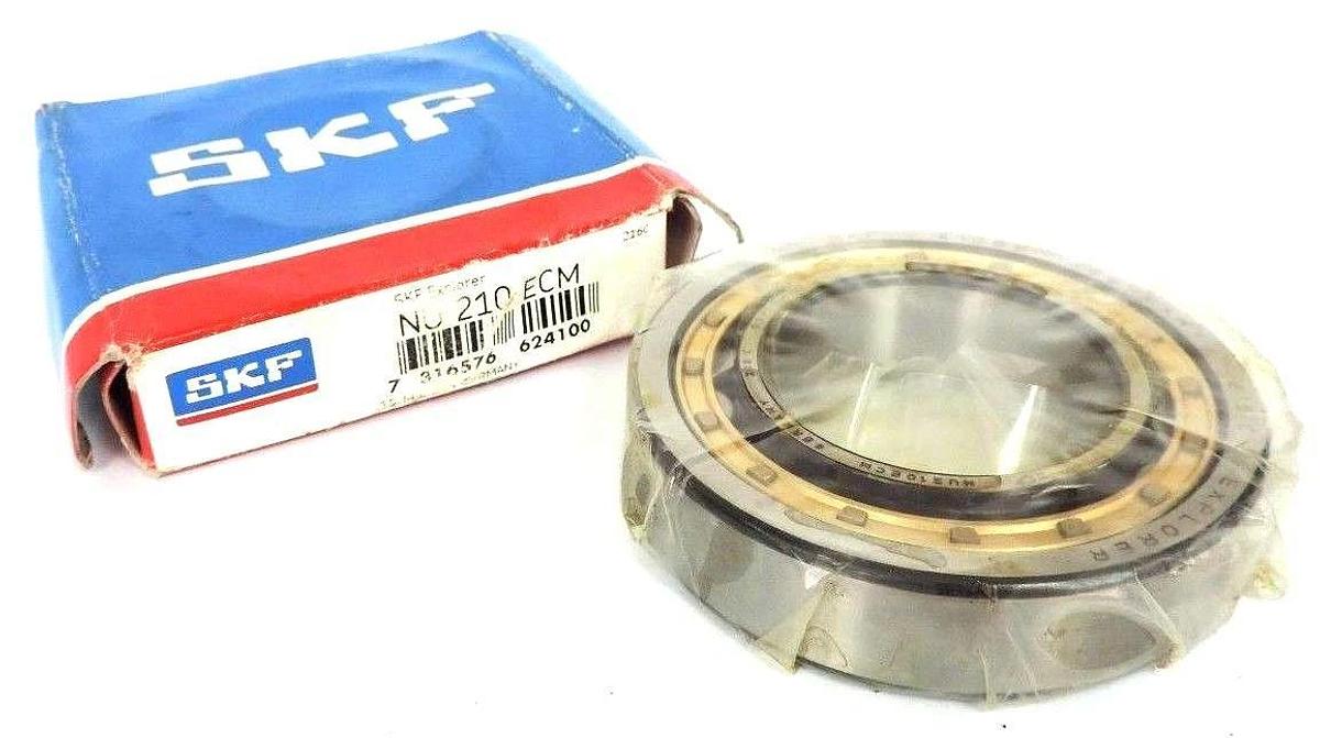 NIB SKF NU 210 ECM CYLINDRICAL ROLLER BEARING NU210ECM