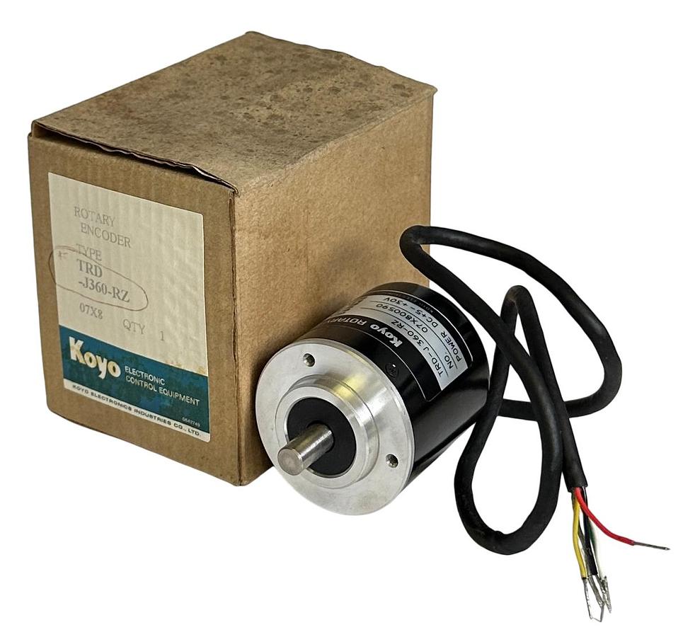 Used NEW KOYO ELECTRONICS TRD-J360-RZ / TRDJ360RZ ROTARY ENCODER 5-30VDC 360PPR