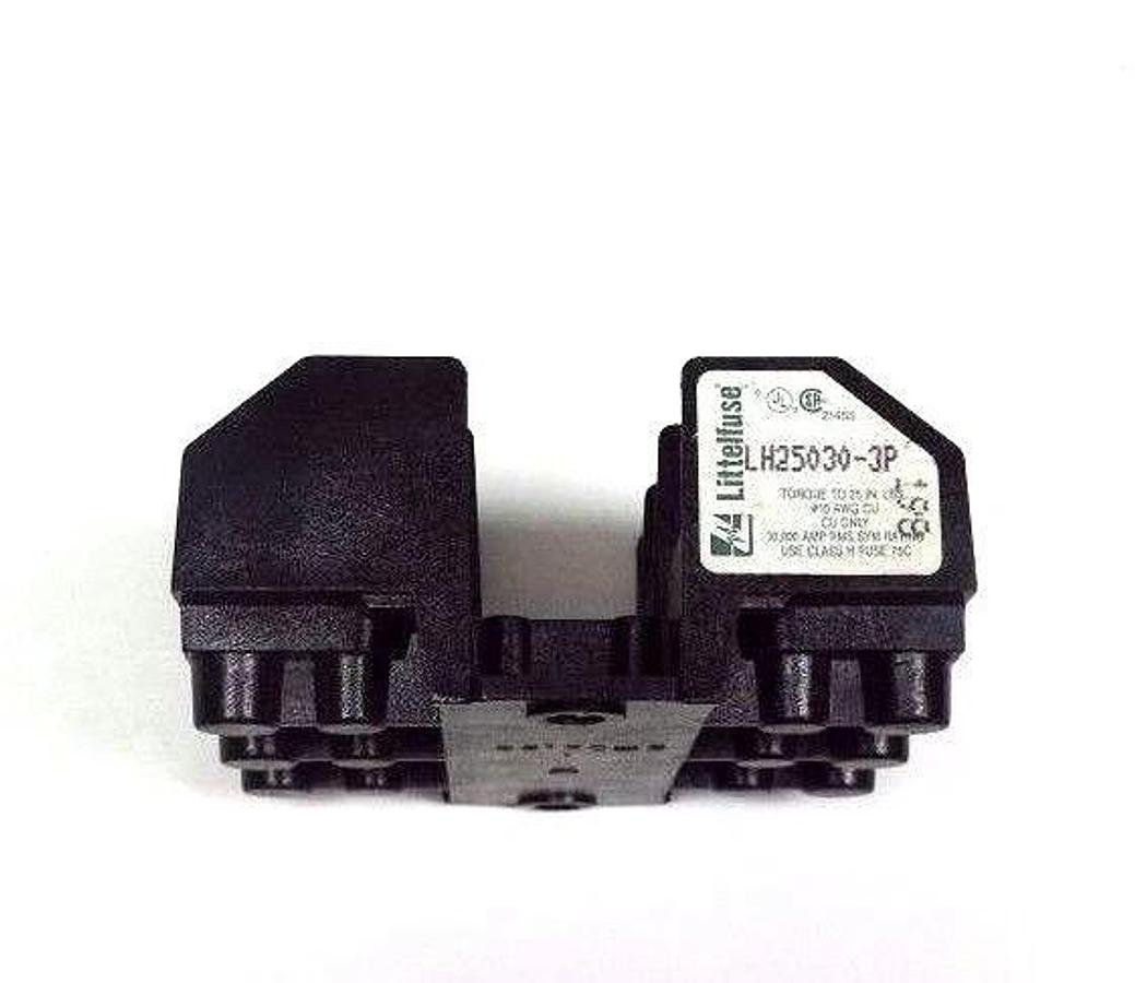 LOT OF 11 NEW LITTLEFUSE LH25030-3P UL CLASS H FUSE BLOCKS LH25030