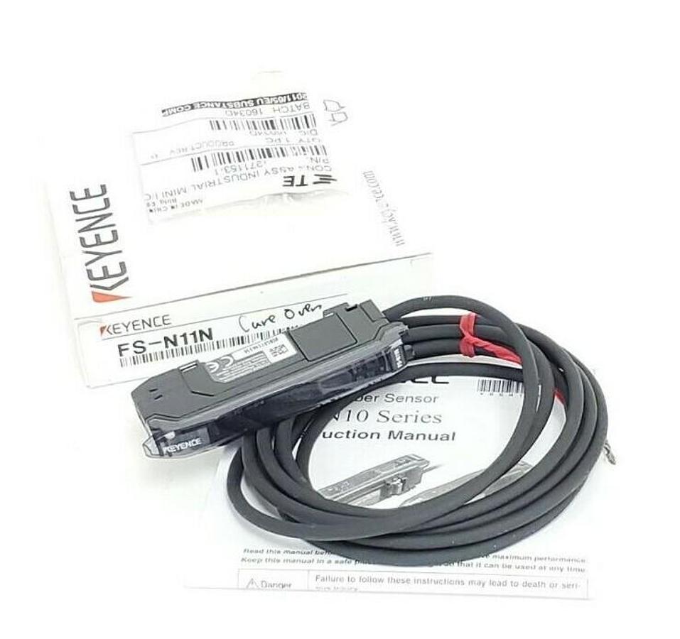 Used NIB KEYENCE FS-N11N FIBER OPTIC SENSOR DIGITAL FSN11N