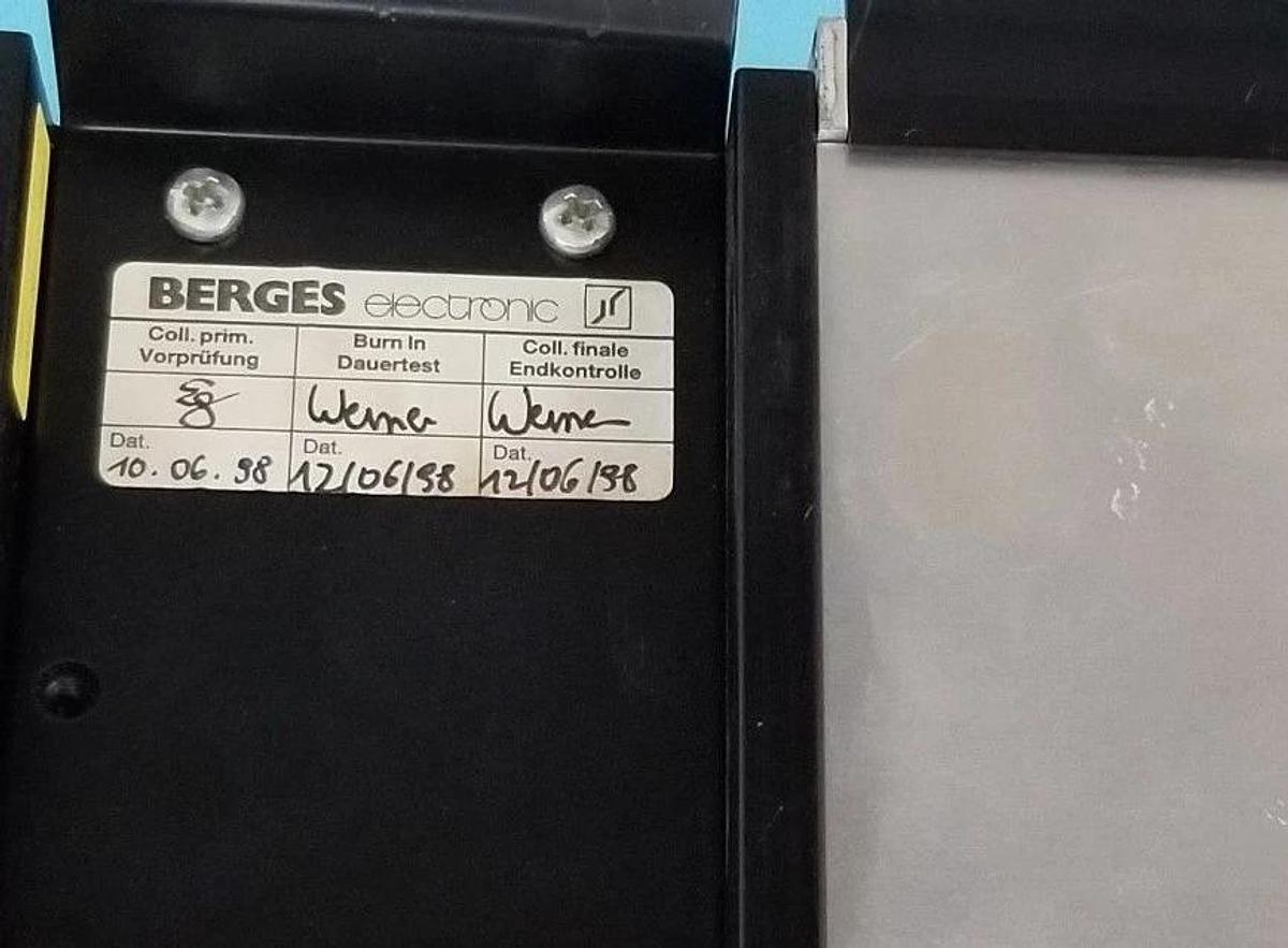 Used BERGES ELECTRONICS D-51709 SERVO DRIVE ACM-A 5,5 KW 7.8 KVA, 11,70A