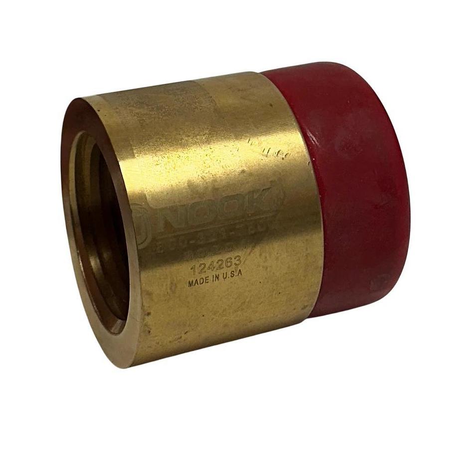 NOOK 80204 2-4 LH BRONZE ACME NUT 2'' OEM 4 TURNS PER INCH LEFT HAND 124263 NSNP