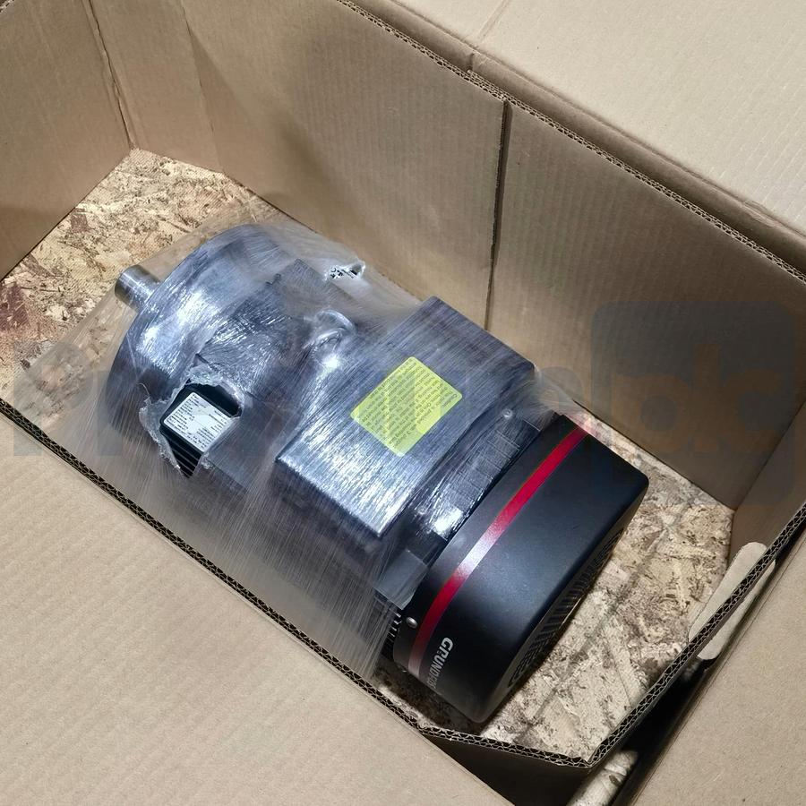 Used GRUNDFOS 91150083 - ML132DA PUMP MOTOR 3x208-230/460V 7.5HP TEFC 213TC NSMP