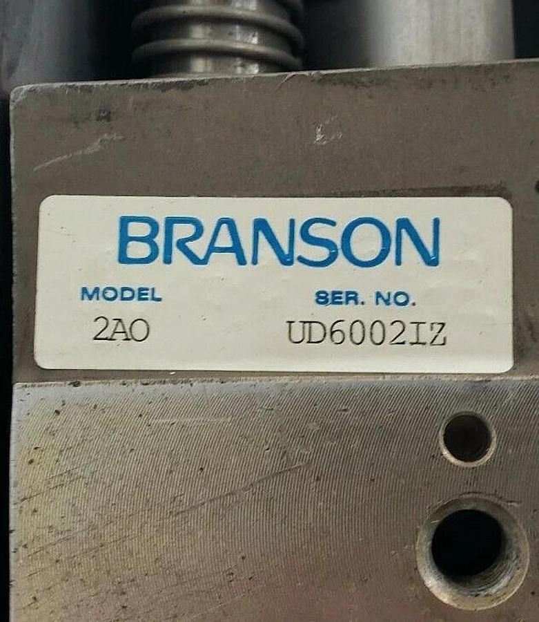 Used BRANSON MODEL 2AO ULTRASONIC WELDER HEAD