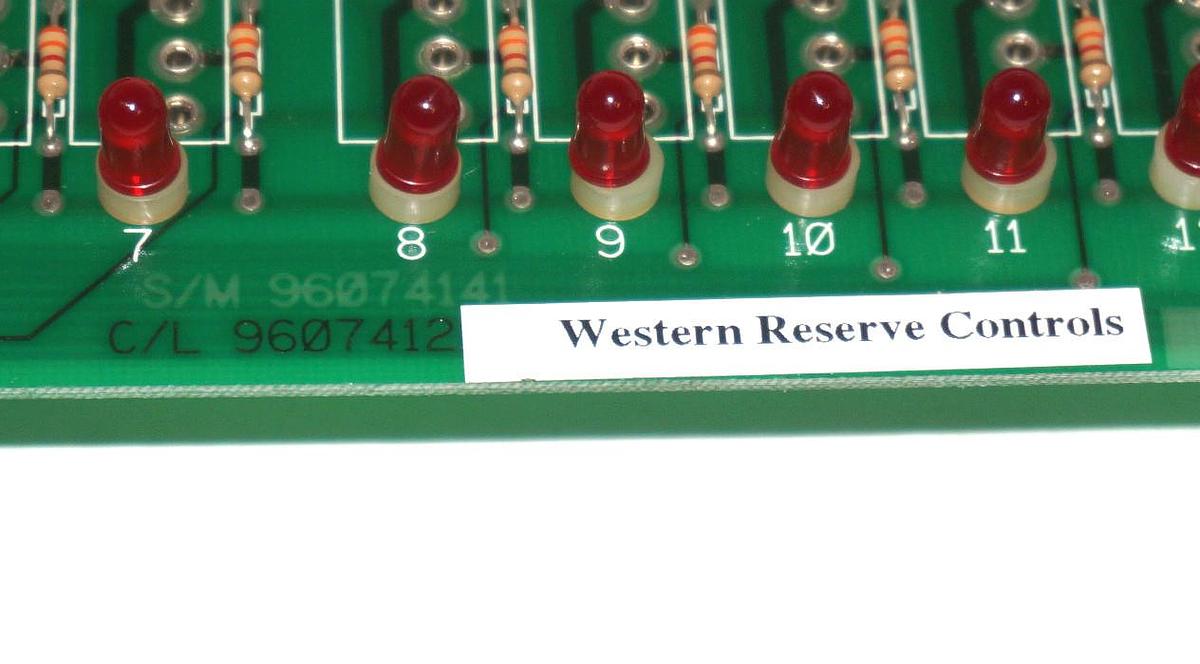 Used NEW WESTERN RESERVE CONTROLS 1781-A16A BOARD 960740, 1781A16A