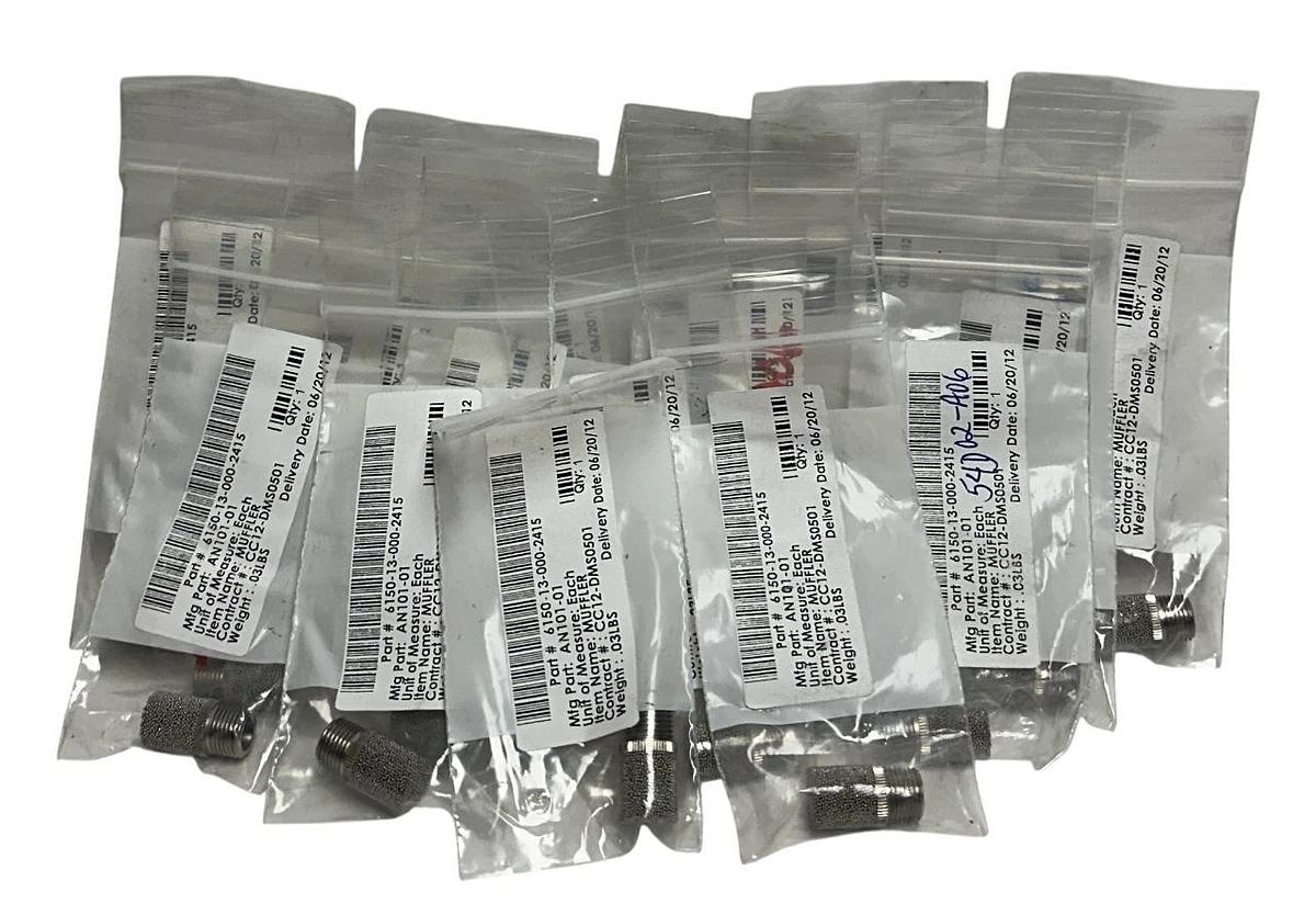 16 SMC AN101-01 / AN10101 SERIES AN PNEUMATIC SILENCERS OEM NSNP