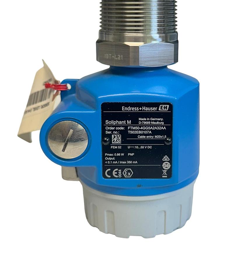 Used NEW Endress+Hauser FTM50-4GG5A2A32AA Soliphant M FTM50 LEVEL SENSOR 10-55V NSNP