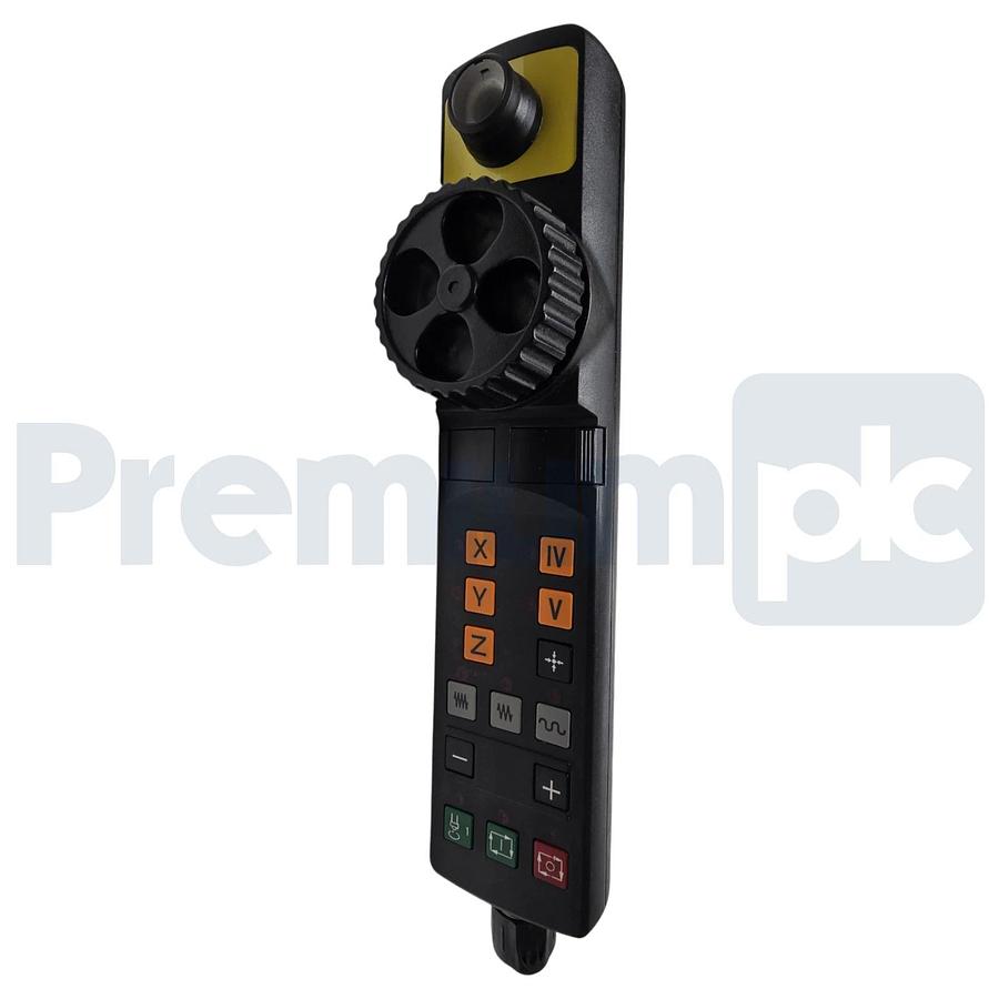 Used HEIDENHAIN HR 410 | HR410 Handwheel CNC MPG E-Stop M23 ID: 296469-55 USPI (read)