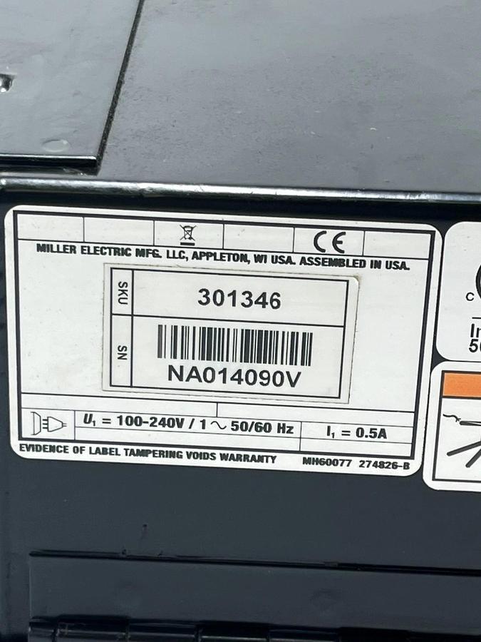 Used MILLER ArcAgent Auto 301346 Weld Data Monitoring System Insight Core Integration