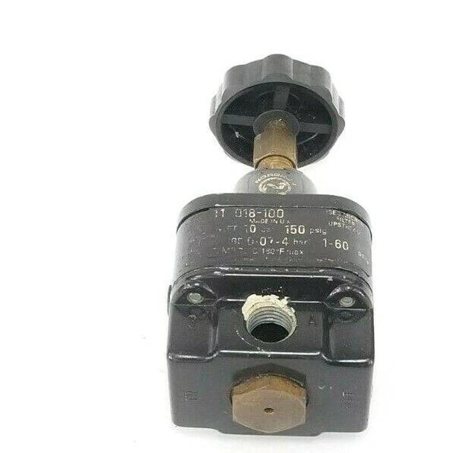 Used NORGREN 11-018-100 AIR PRESSURE REGULATOR 11018100