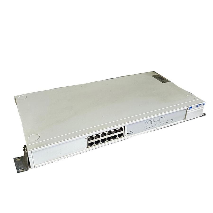 Used 3COM 3C16670 LinkBuilder FMS II 12-PORT ETHERNET HUB SUPERSTACK BASELINE