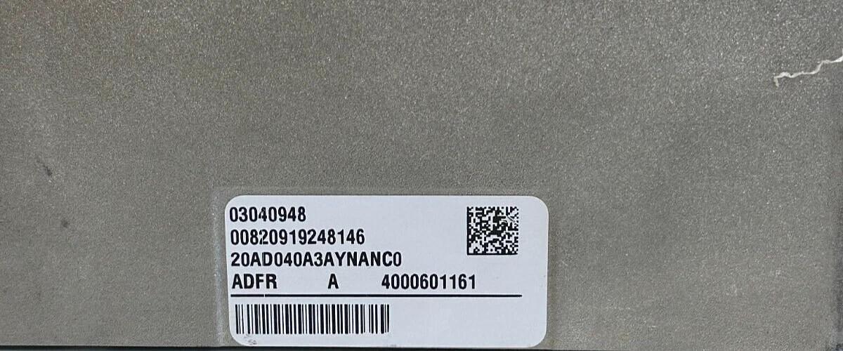 Used ALLEN BRADLEY 20AD040A3AYNANC0 PowerFlex 70 AC DRIVE 22kW/30HP 400-480V 4.001