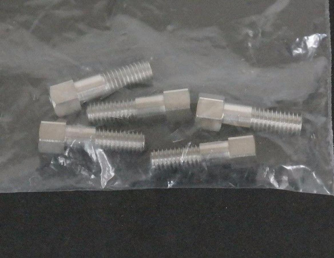 LOT OF 5 NEW WATERS 6060797 LONG RHEODYNE NUTS 1/16"