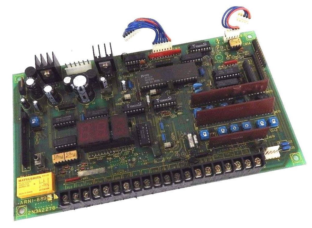 Used TOSHIBA ARNI-889E CONTROL BOARD 2J3A2276-E, 2N3A2276-E, ARNI-889