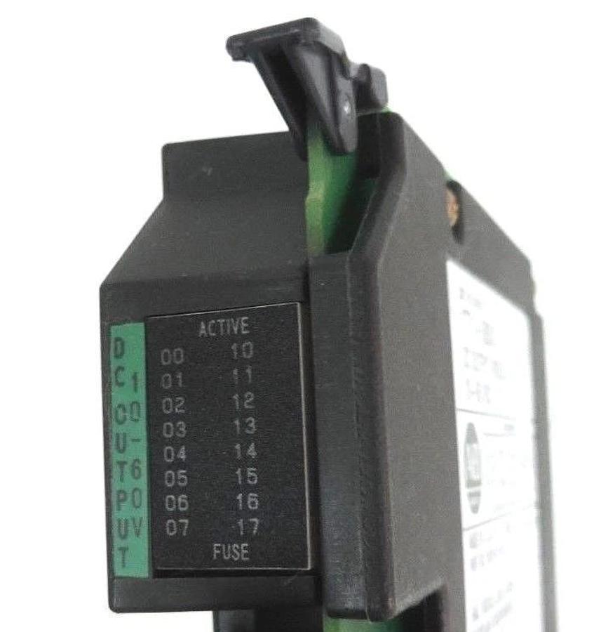 Used ALLEN BRADLEY 1771-OBD/C SER.C, REV. C01, DC OUTPUT MODULE 10-60VDC 96211471 E01