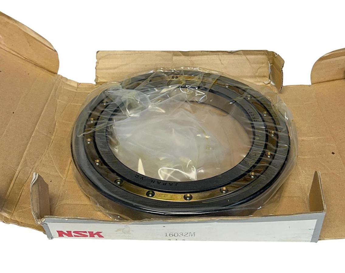 Used NSK 16032M DEEP GROOVE RADIAL BALL BEARING 160mm BORE 160x240x25mm NSMP