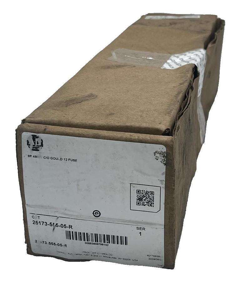 Used Allen Bradley 25173-555-05-R Fuse 4800V 9R Ser 1 C/O Gould 12 4.8kV A480R9R-1