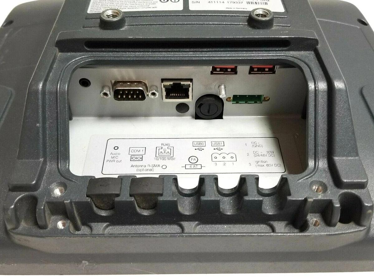 Used ADVANTECH DLOG MTC 6/10 (EOL) IN VEHICLE TERMINAL 24/48V 2.5A/1.2A 1.1GHZ MTC610