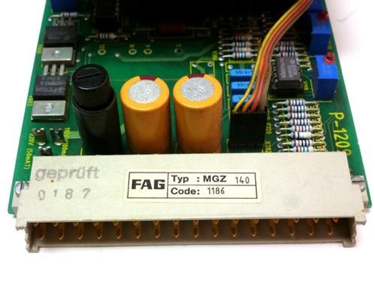 Used FAG MGZ140.555052 AMPLIFIER CARD MGZ 140 MGZ140555052