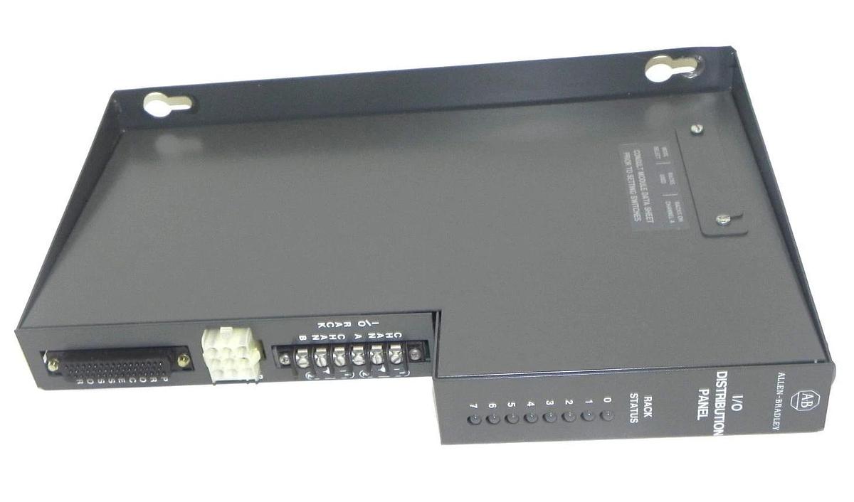 Used ALLEN BRADLEY 1772-SD2 REMOTE I/O SCANNER DISTRIBUTION PANEL 1772SD2, SER. A
