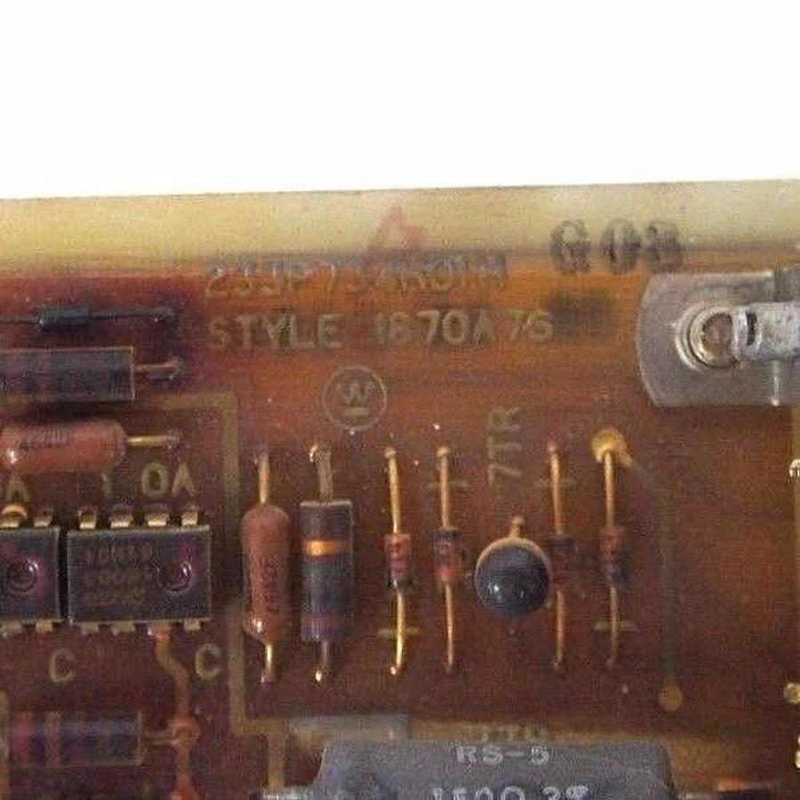 Used WESTINGHOUSE 233P734H01H STYLE: 1870A76 CONTROLLER 233P751H01E 235P713H01A