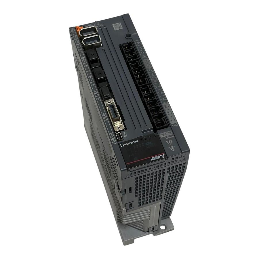 Used Mitsubishi MR-J4-100B-RJ AC Servo Amplifier Drive Melservo 1kW 200-240V Repaired