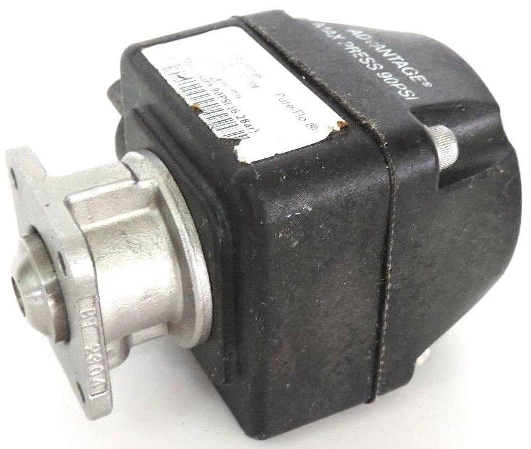 Used ITT INDUSTRIES S-A204 PURE-FLOW ADVANTAGE ACTUATOR W/ DIAPHRAGM PTPE, MAX: 90PSI