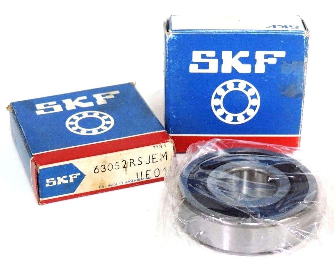 Used LOT OF 2 NIB SKF 6305-2RSJEM OIL SEALS 63052RSJEM