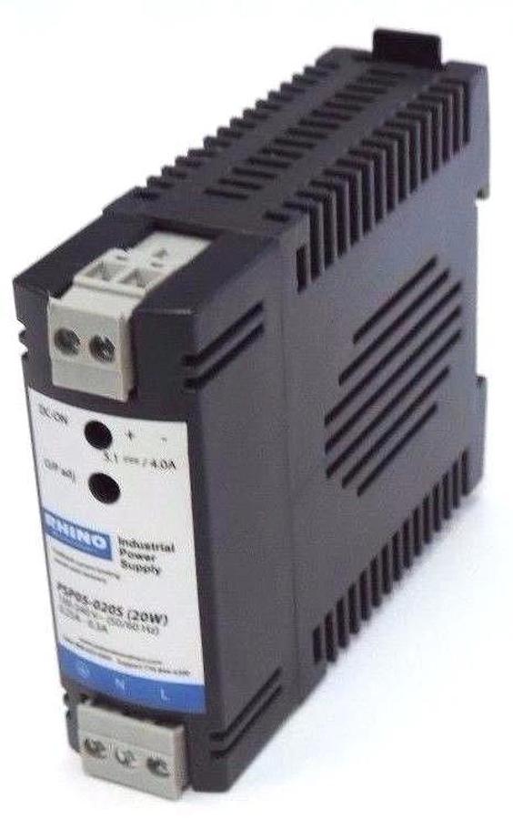 Used RHINO PSP05-020S INDUSTRIAL POWER SUPPLY PSP05020S 100-240V, 0.25A-0.3A