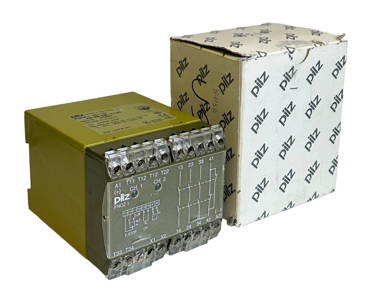 Used PILZ PNOZ 1 3S/1Ö / PNOZ13S1O SAFETY RELAY 24Vdc 3.5W DIN VDE 475695