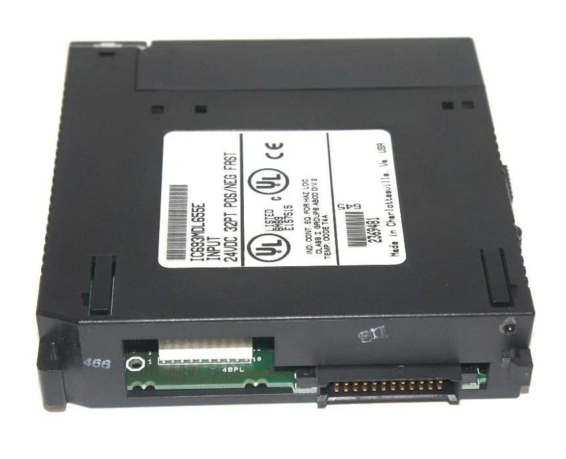 Used GE FANUC IC693MDL655E INPUT MODULE 32PT, 24 VDC, POS/NEG FAST