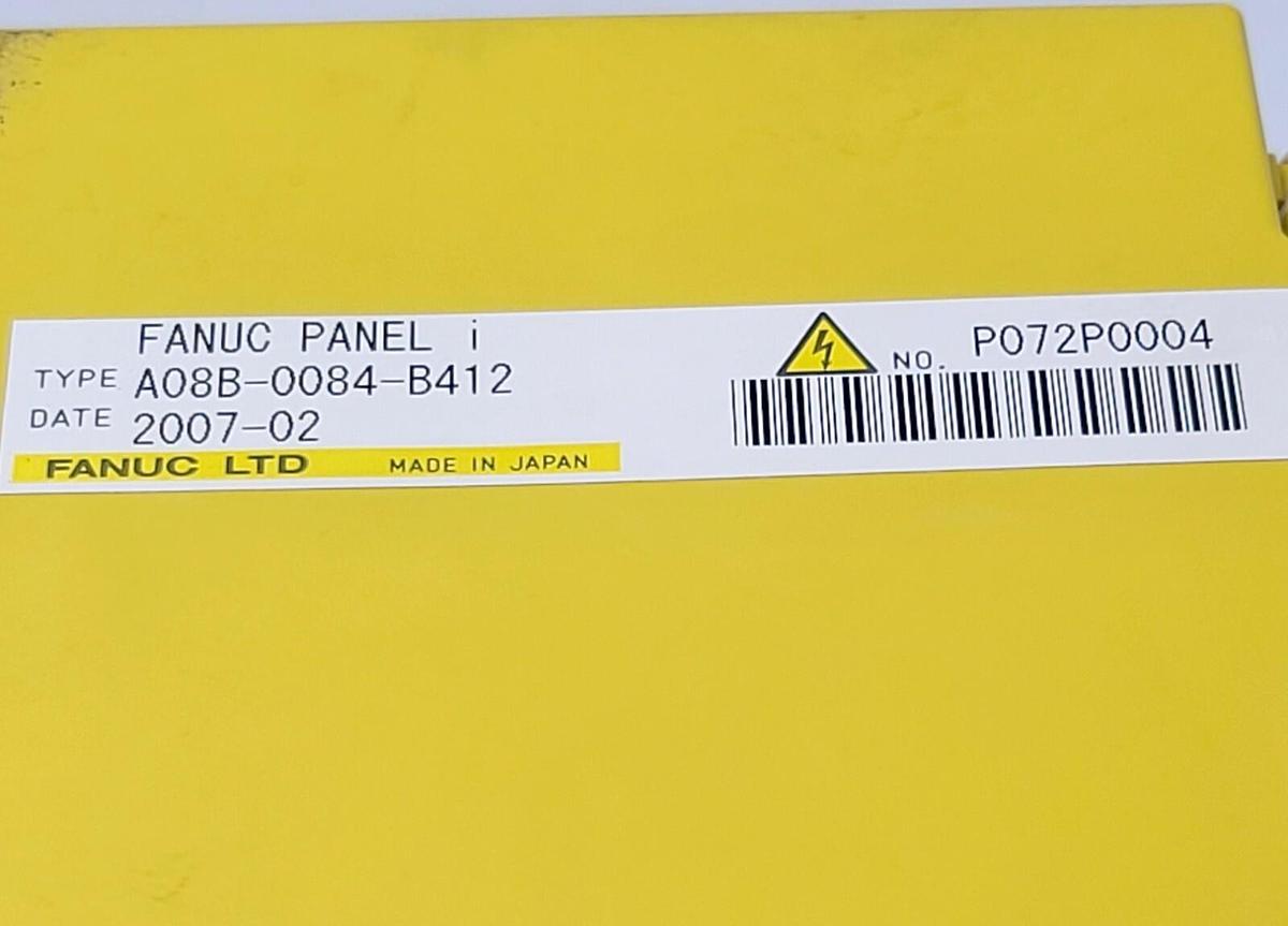 Used GE Fanuc A08B-0084-B412 15" XGA PANEL i PC A08B-0084-D432 | A08B-0084-C120/D