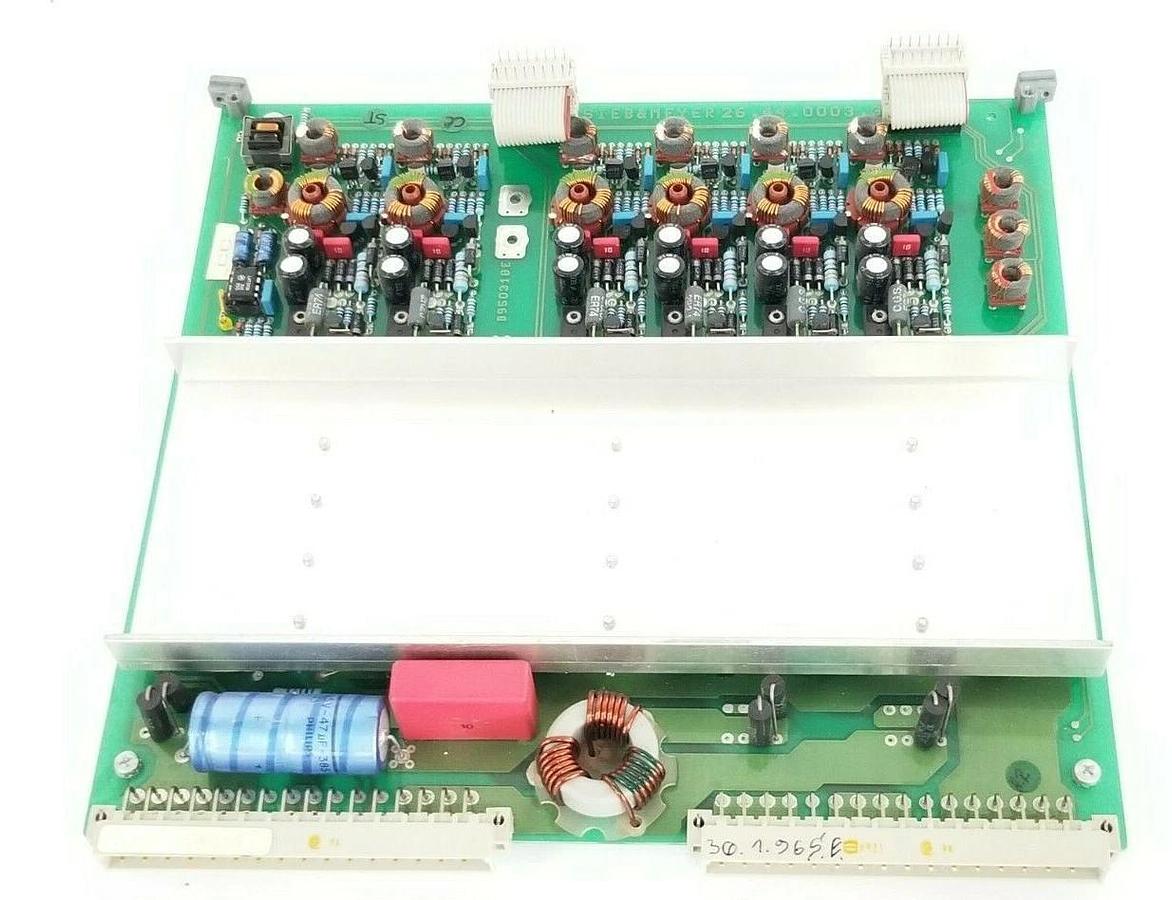 Used SIEB & MEYER 26.44.0003.3 SERVO CONTROLLER BOARD B950318E 264400033
