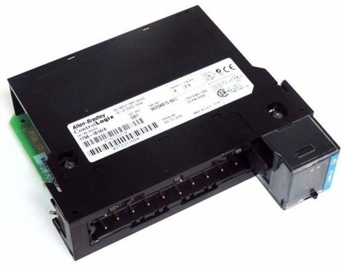Used ALLEN BRADLEY 1756-IB16/A INPUT MODULE CAT REV G01 SER A FW REV. 2.5 96258875B01