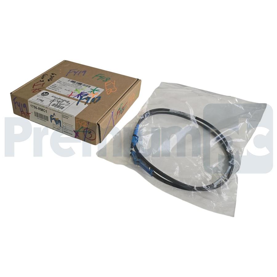 ALLEN BRADLEY 1756-RMC1 /A ControlLogix FIBER CABLE, 1 METER 1756RMC1 NSMP