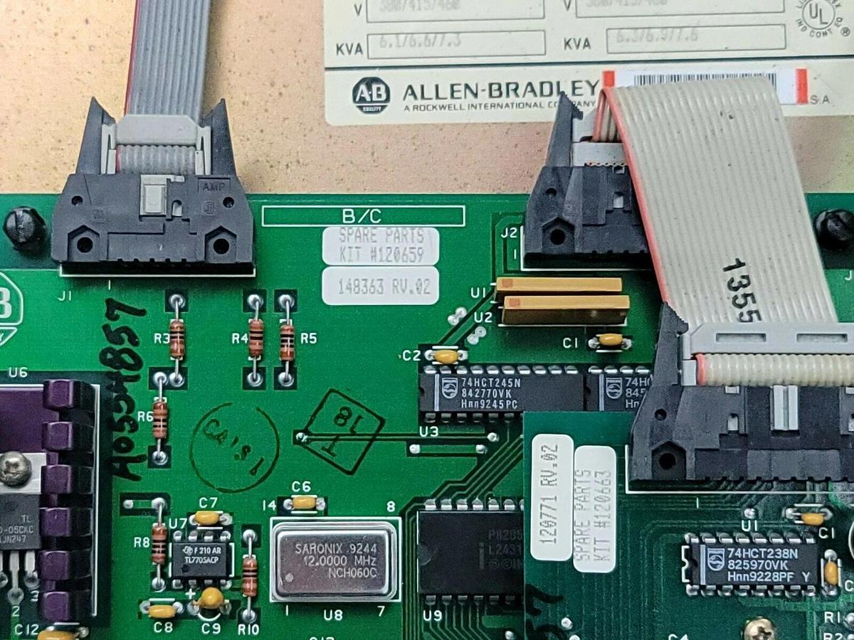 Used ALLEN BRADLEY 1336-B005-EAD-FA2-L3-S1 AC DRIVE 1336B005EADFA2L3S1 SER. A